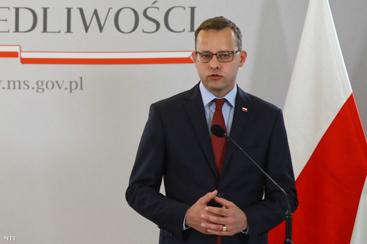 Marcin Romanowski Varsóban 2020. július 25-én