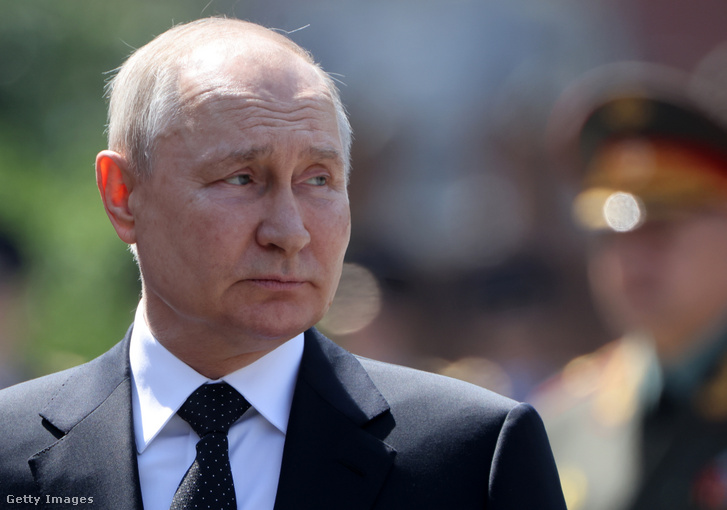 Vlagyimir Putyin 2023. június 22-én