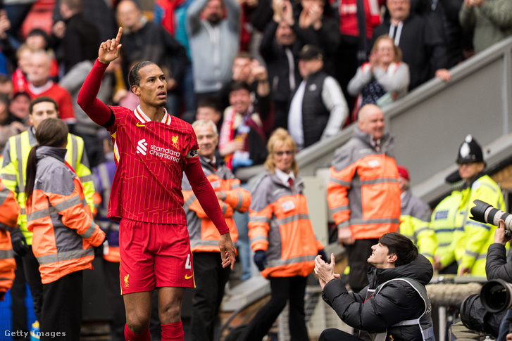 Virgil van Dijk egyéni képességei kissé talán megkoptak, de vezérnek még mindig kiváló