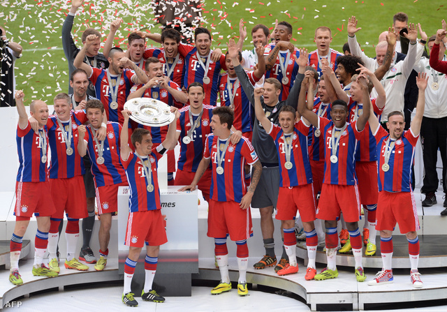 A német bajnok és kupagyőztes Bayern a legvonzóbb a szponzorok számára
