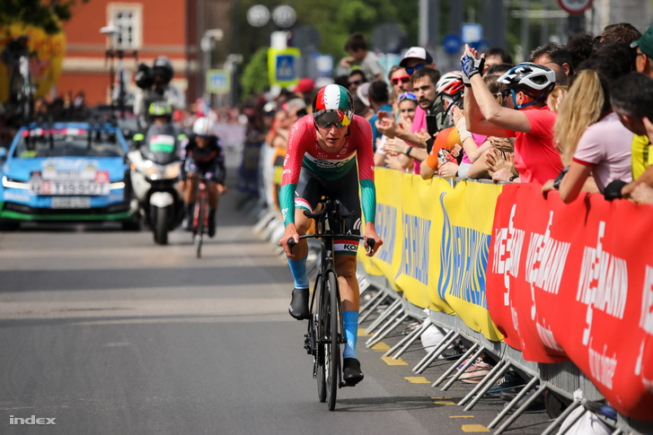 Fetter Erik a Giro d’Italia második szakaszán 2022. május 7-én