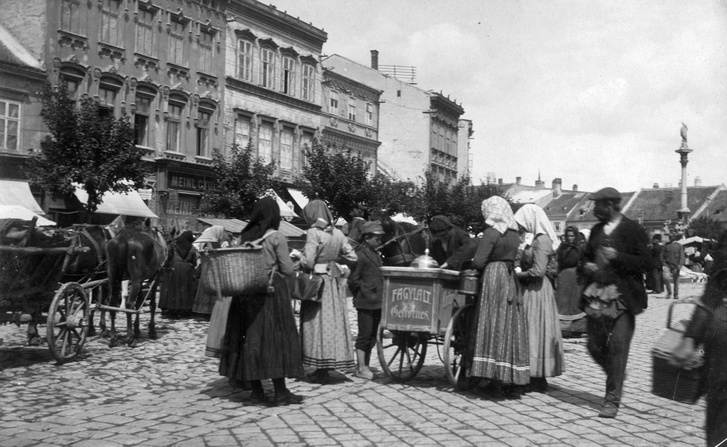 Várkerület piac, 1915