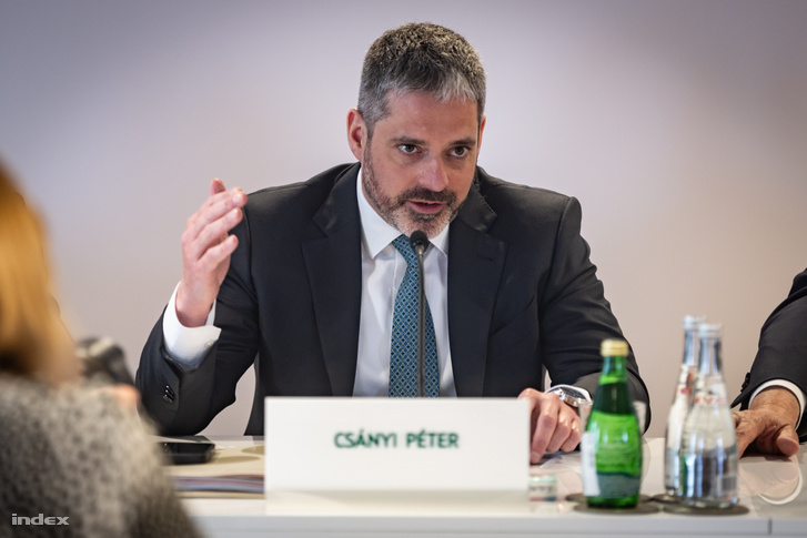 Csányi Péter 2025. április 25-én