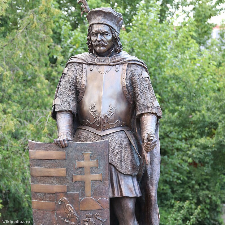 Szilágyi Mihály szobra Ásotthalmon