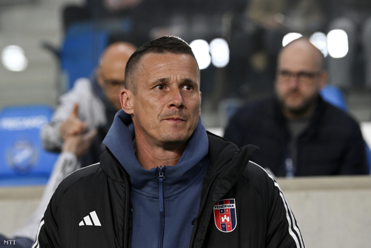 Pető Tamás a Hidegkuti Nándor Stadionban 2025. április 3-án