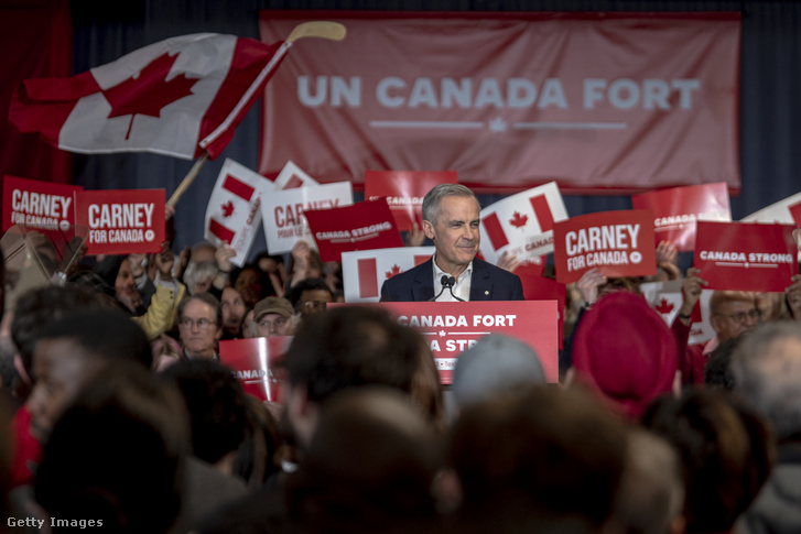 Mark Carney Montrealban, Kanadában 2025. március 27-én