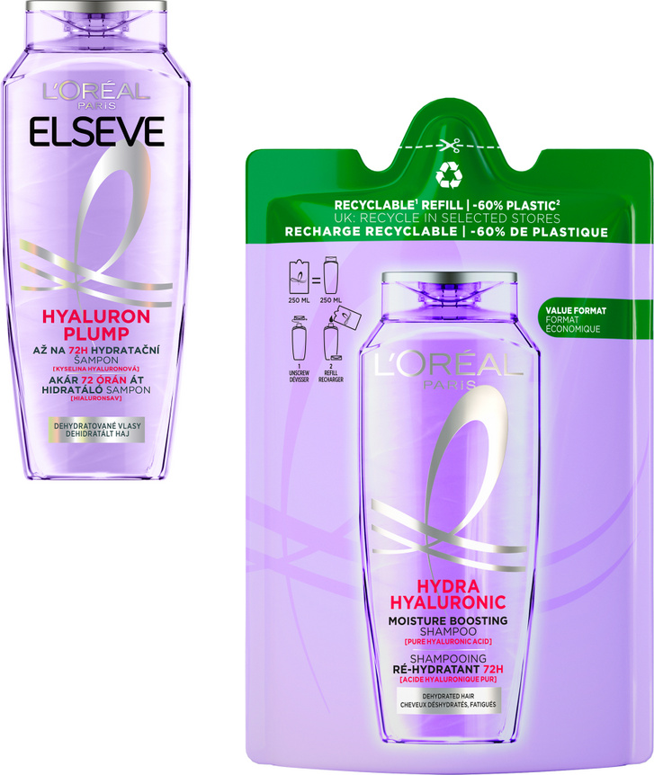 L’Oréal Paris Elseve sampon és utántöltő