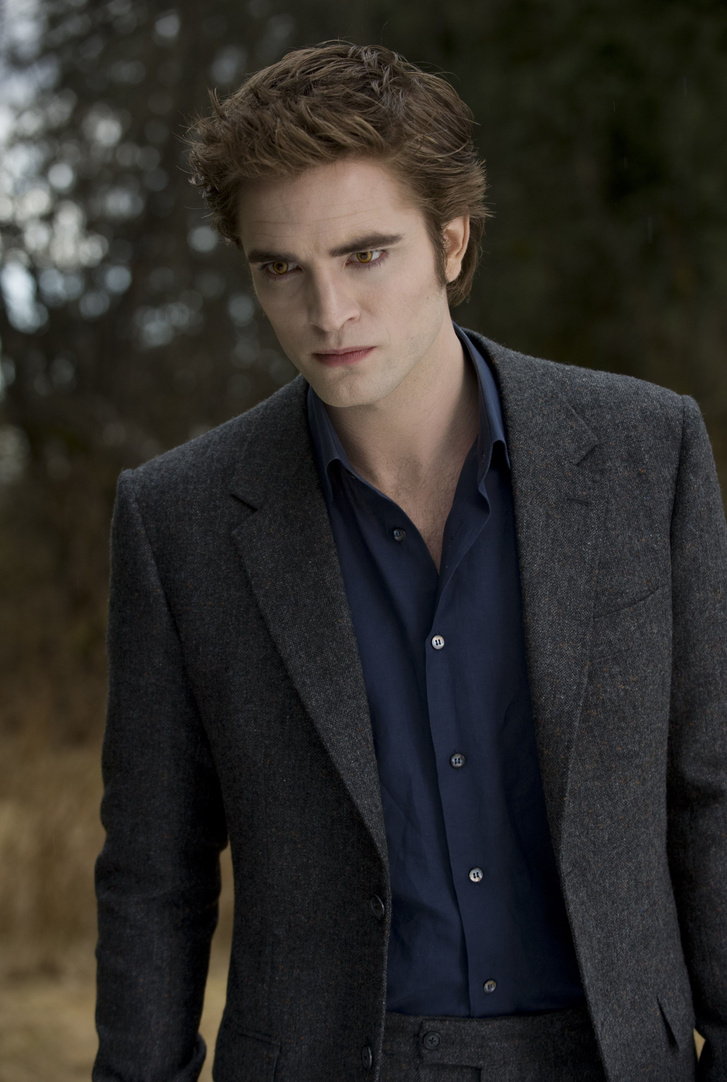 Robert Pattinson, mint Edward Cullen az Alkonyat-filmekben.