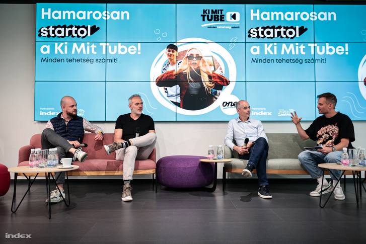 Huber Tamás, Rubin Kristóf és Bányai Tamás