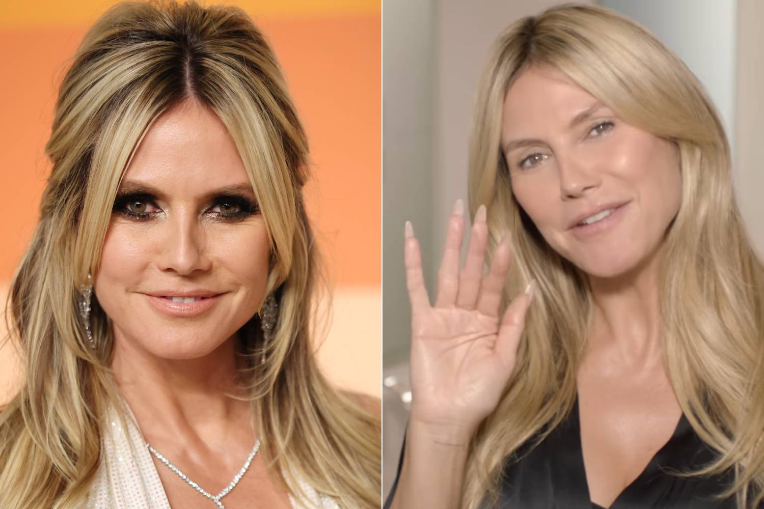 Szerinted az extravagáns vagy a visszafogott külső áll jobban Heidi Klumnak?