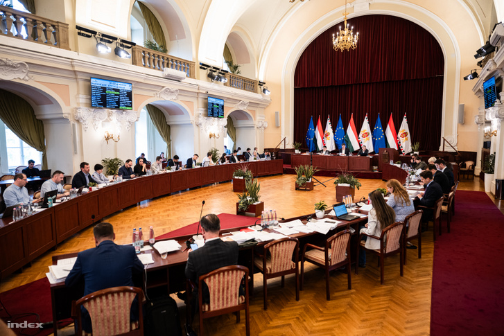 A Fővárosi Közgyűlés ülése