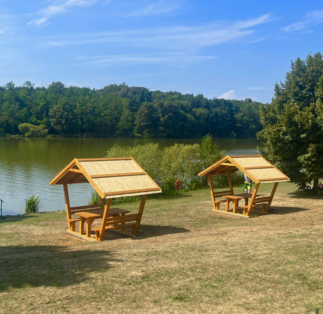 Borostyán-tó, Zalalövő.