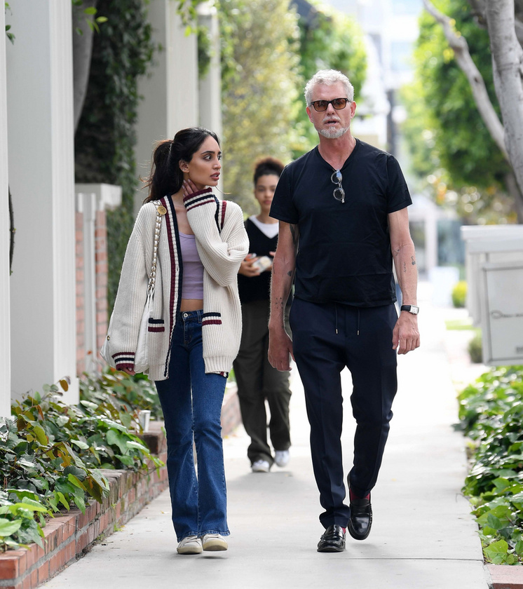 Eric Dane és Priya Jain színésznő együtt mutatkozott Los Angelesben, miután nemrég a színész bejelentette, hogy ALS-t diagnosztizáltak nála