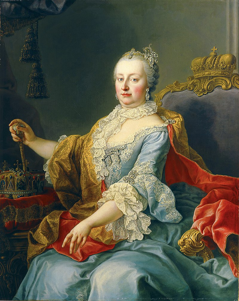 Mária Terézia Martin van Meytens 1759-es festményén