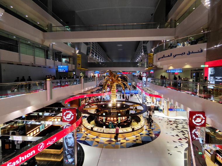 A Dubaji nemzetközi repülőtér lett a világ legfényűzőbb reptere. (Fotó: gionnixxx / Getty Images Hungary)