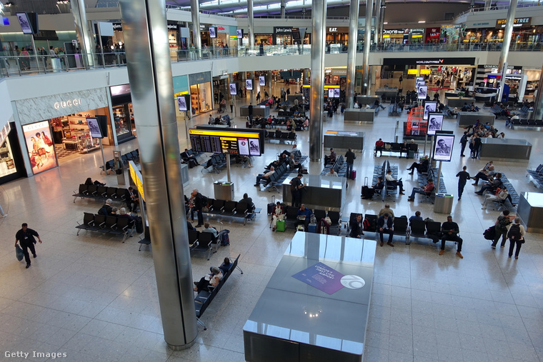 A második helyen a londoni Heathrow végzett. (Fotó: Akabei / Getty Images Hungary)