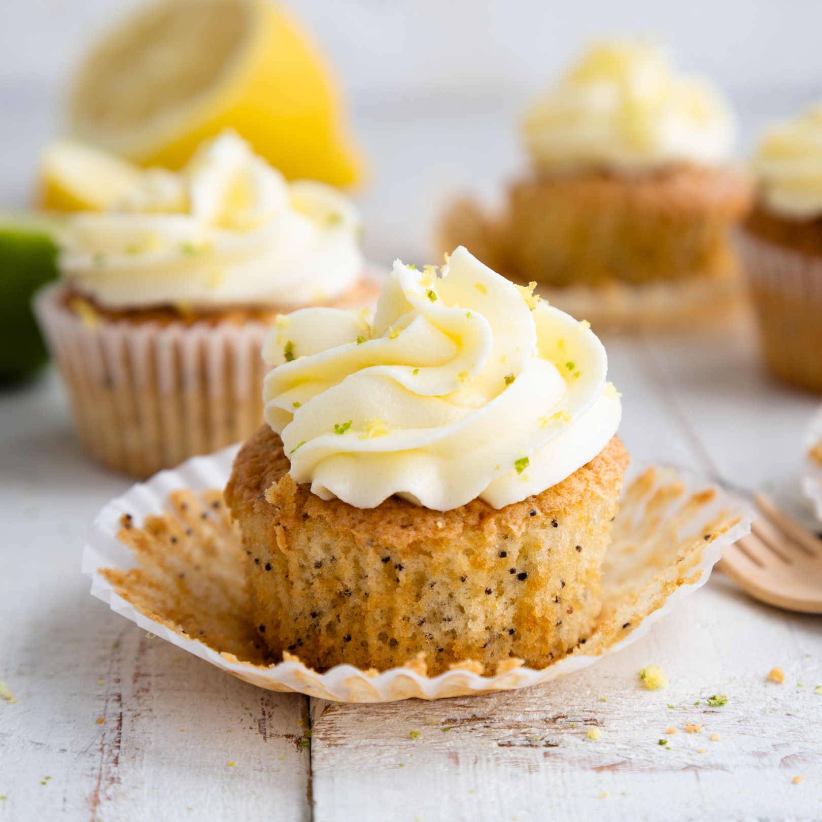 Citromos-mákos muffin.