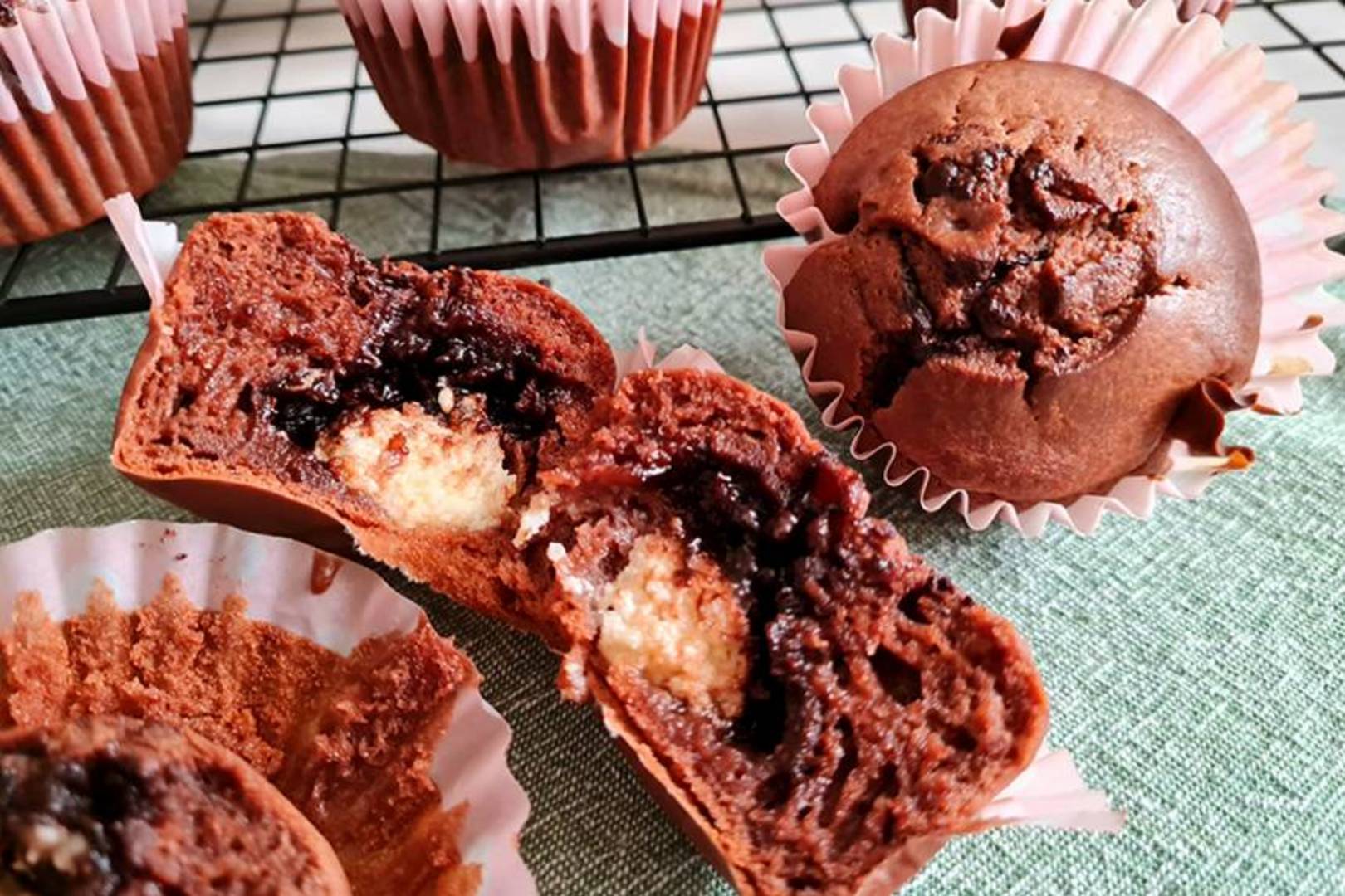 Túró rudi muffin.