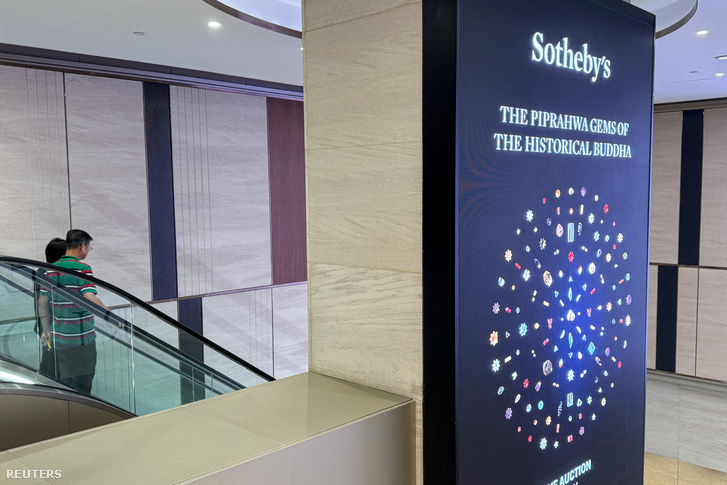 A Sotheby's aukciósház Hongkongban, Kínában 2025. május 7-én