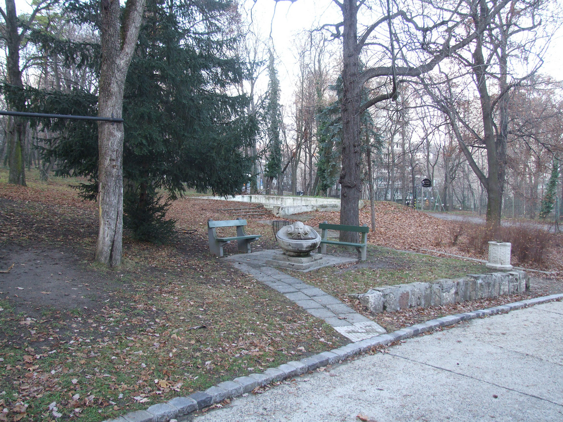 Az egykori Gaudiopolis parkja napjainkban