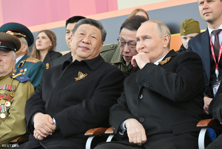 Vlagyimir Putyin és Hszi Csin-ping