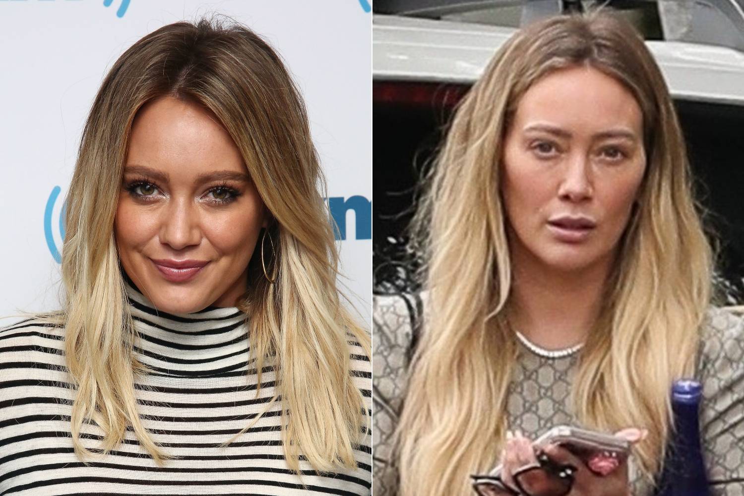 Hilary Duff régen és napjainkban.