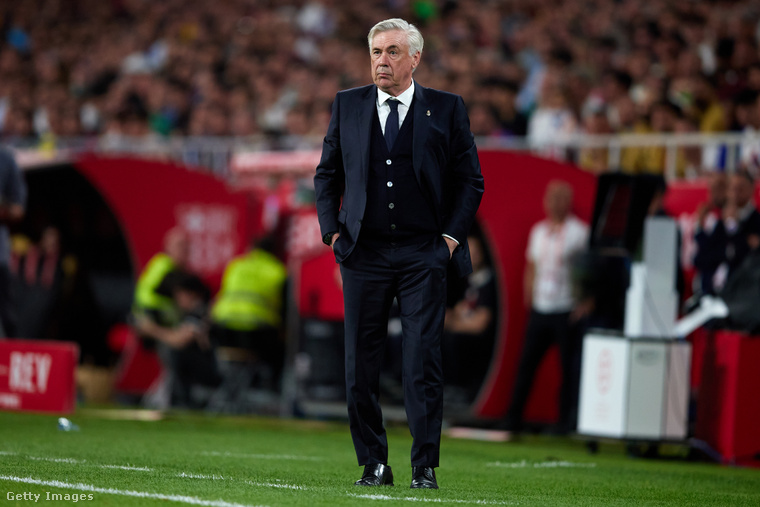 Carlo Ancelotti. (Fotó: Quality Sport Images / Getty Images Hungary)
