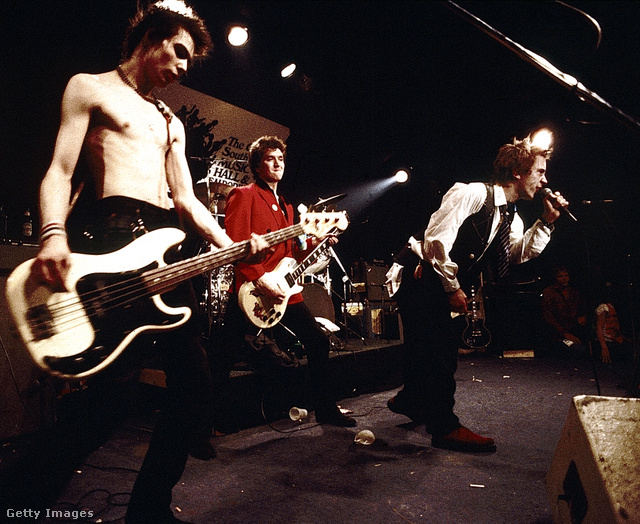 A Sex Pistols amerikai turnéján, 1978-ban