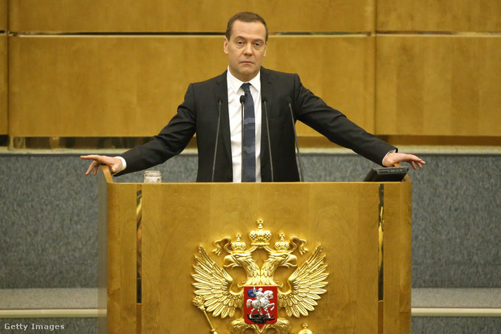 Dmitrij Medvegyev 2018-ban