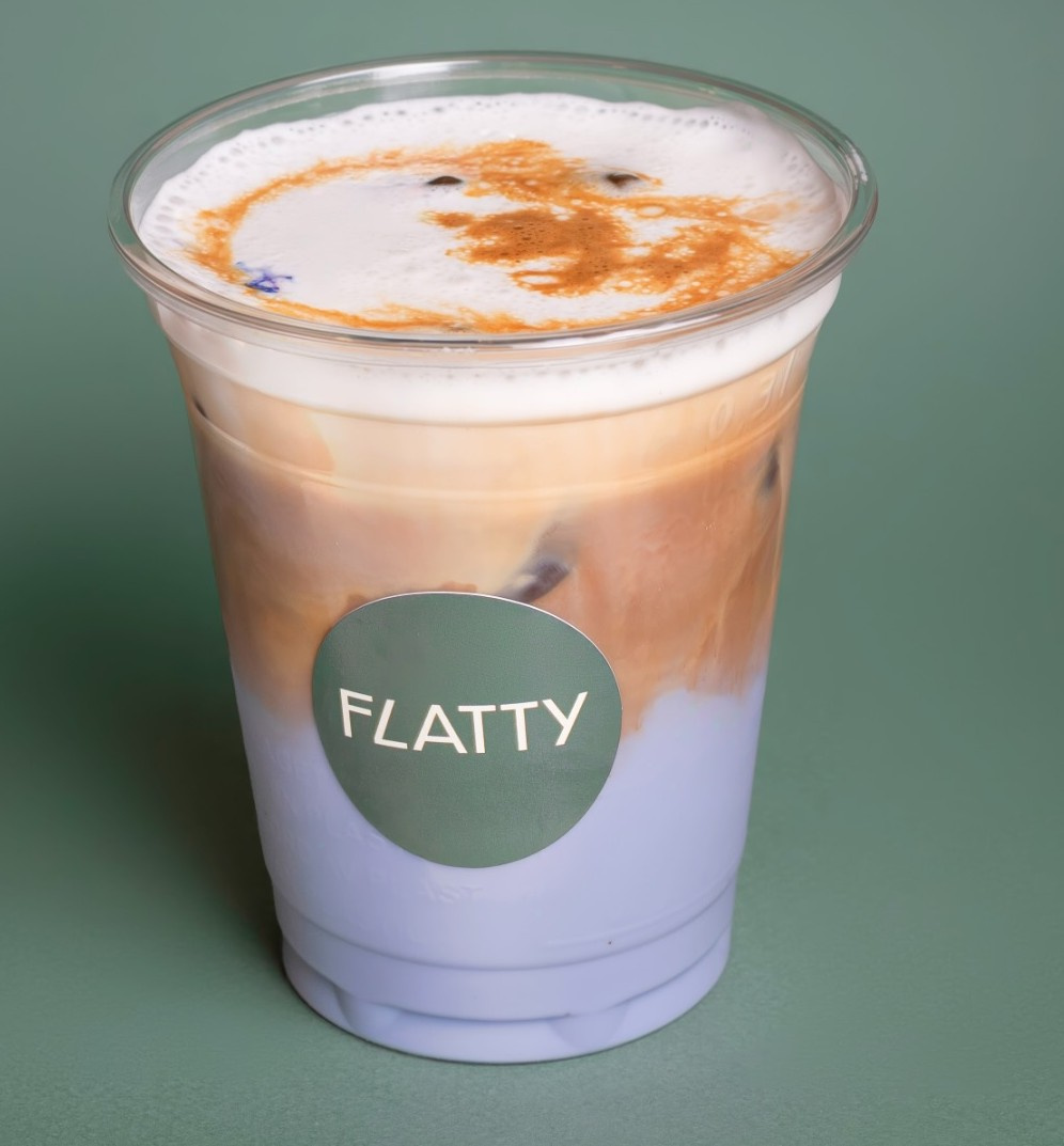 Jeges levendulás latte