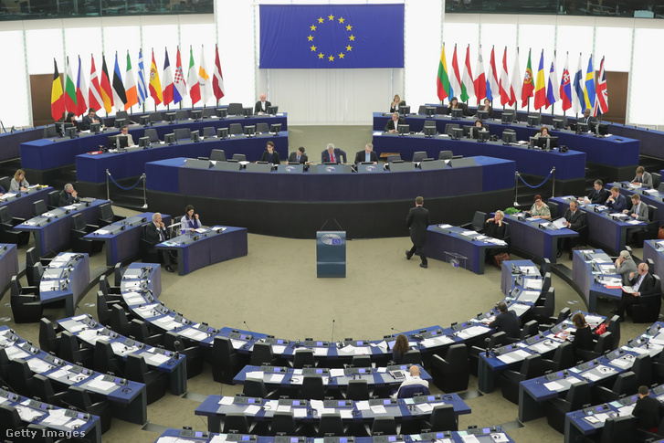 Az Európai Parlament székhelye 2016. június 23-án