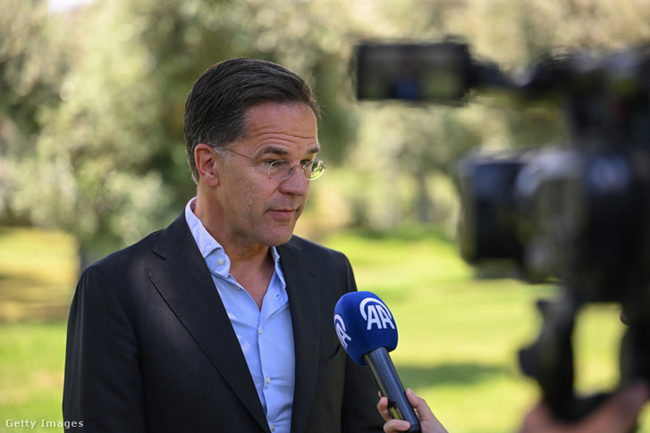 Mark Rutte 2025. május 14-én