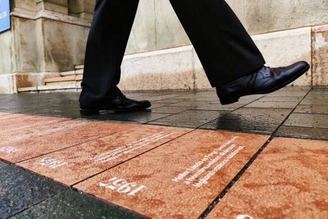Új köztéri alkotás emlékezik meg az MTA kétszázadik születésnapjáról