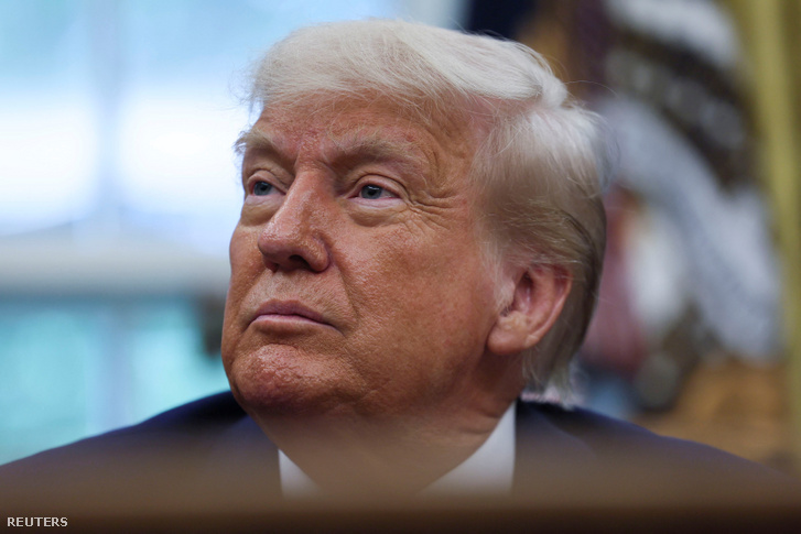 Donald Trump 2025. május 8-án