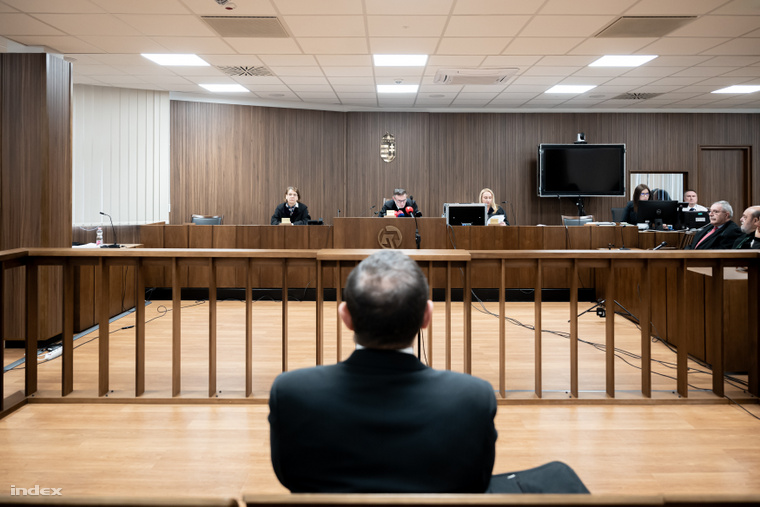 Gyárfás hosszú éveken át szabadlábon védekezett, majd 2024-ben jogerősen elítélték, miután a bíróság szerint Portik Tamás segítségével szervezte meg a gyilkosságot. (Fotó: Szollár Zsófi / Index)