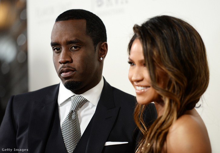 Sean Combs (b) és Cassie Ventura színésznő 2016. március 7-én Hollywoodban
