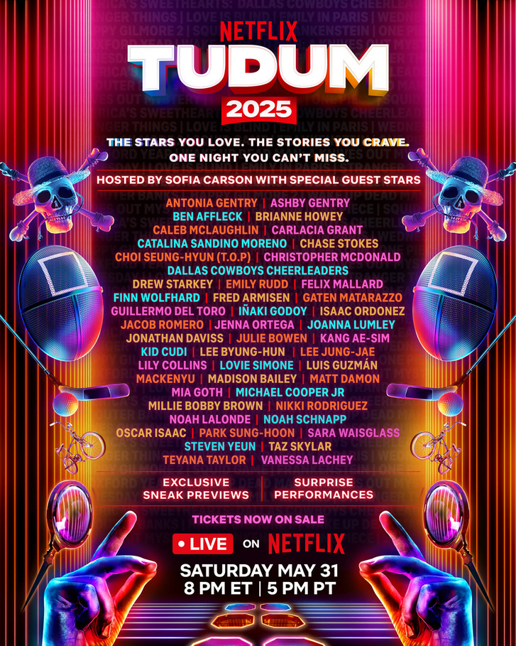 A Tudum 2025 esemény sztárjai