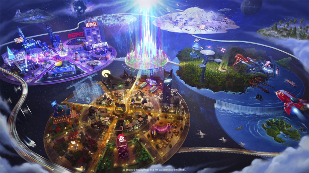 Jelenet a Disney és Epic Games közös bemutatójából