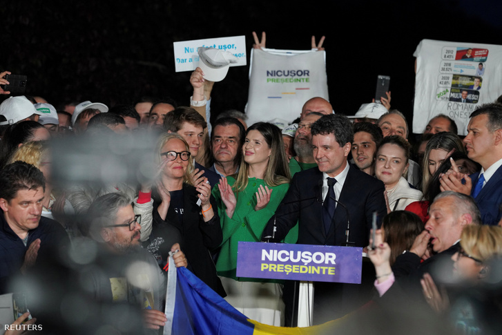 Nicusor Dan 2025. május 18-án