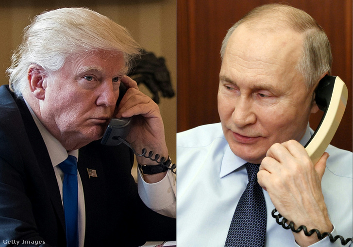 Donald Trump és Vlagyimir Putyin