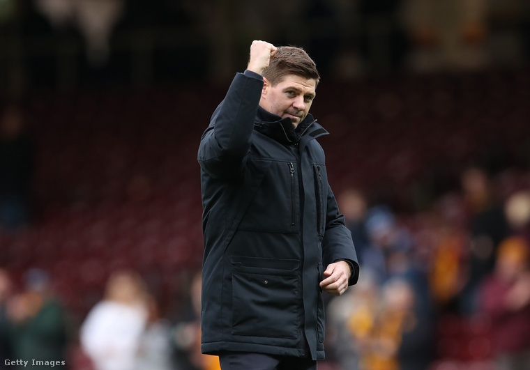 Steven Gerrard 2018 és 2021 között már irányította a Rangerst. (Fotó: Ian MacNicol / Getty Images Hungary)