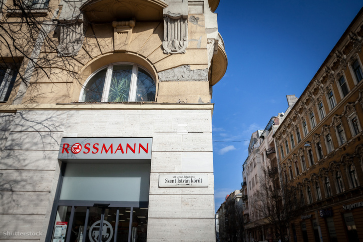 Rossmann üzlet Budapesten