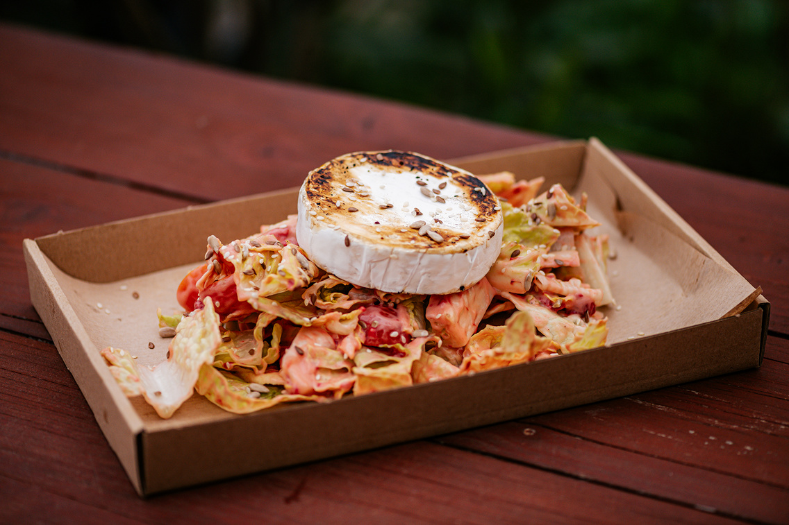 Grillezett camembert