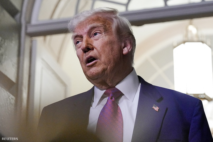 Donald Trump 2025. május 20-án Washingtonban
