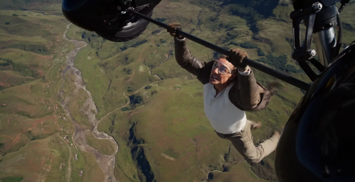 Tom Cruise a Mission: Impossible – A végső leszámolás című filmben