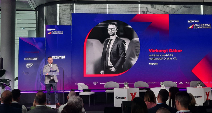 Várkonyi Gábor az Automotive Summiton