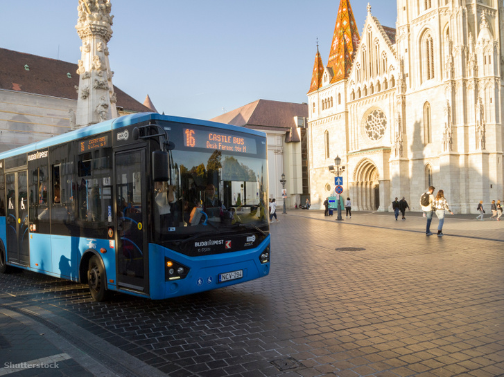 A 16-os busz Budapesten