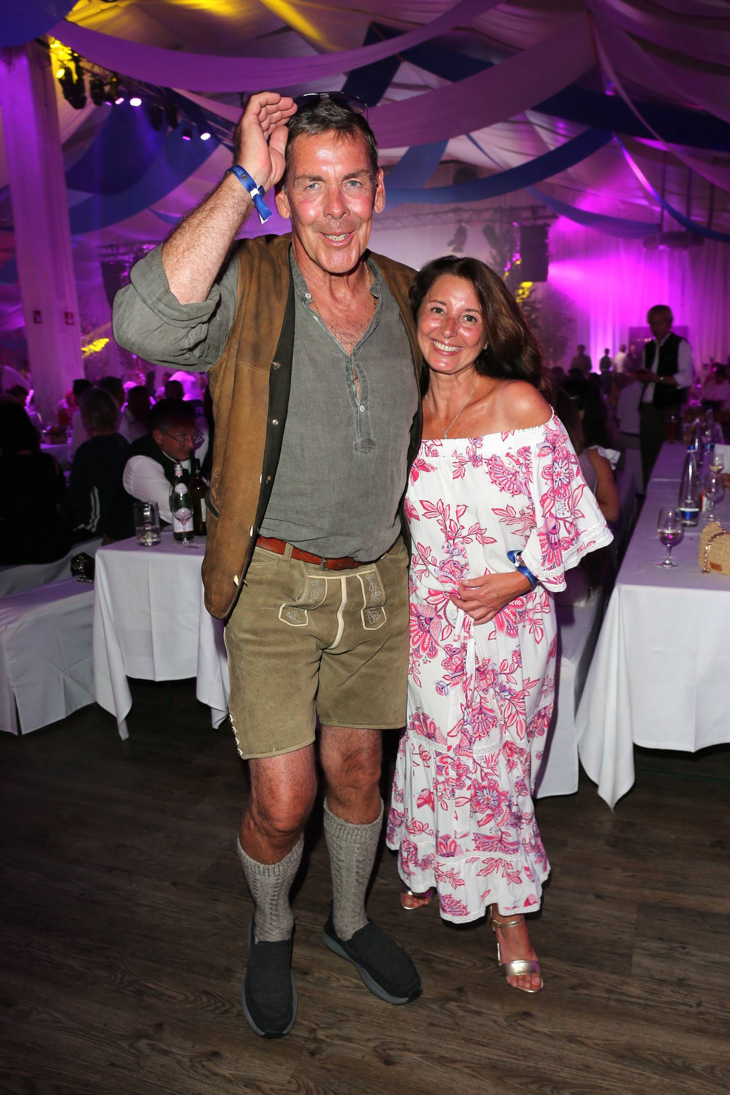 Sascha Hehn és felesége, Gloria 2022-ben házasodtak össze.