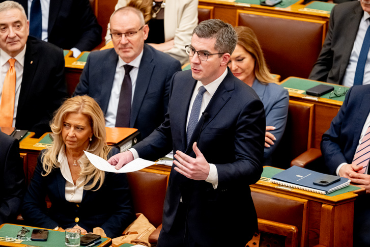 Kocsis Máté az országgyűlés plenáris ülésén 2025. február 24-én