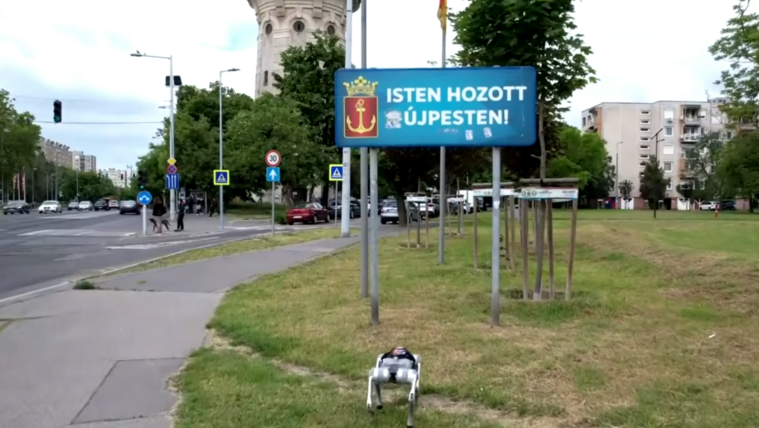 Hamarosan egy robotkutya is bevetésre indulhat Újpesten